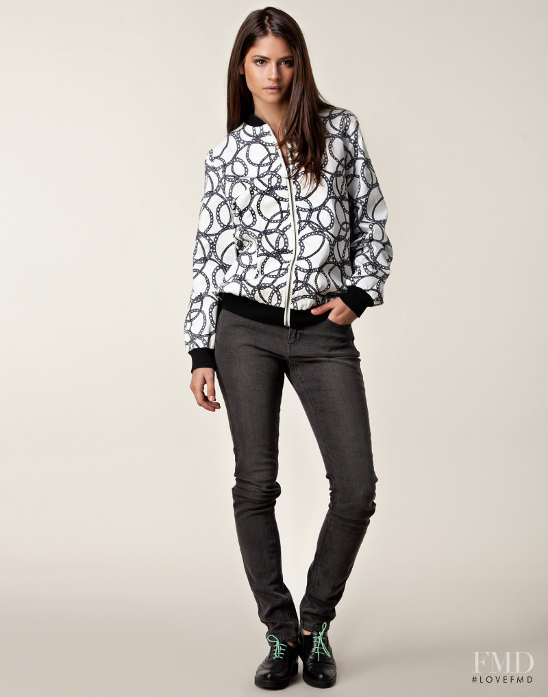 Alba Galocha featured in  the nelly.com Jumpers & Cardigans catalogue for Spring/Summer 2013