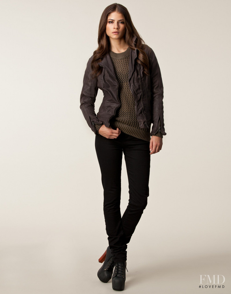 Alba Galocha featured in  the nelly.com Jumpers & Cardigans catalogue for Spring/Summer 2013