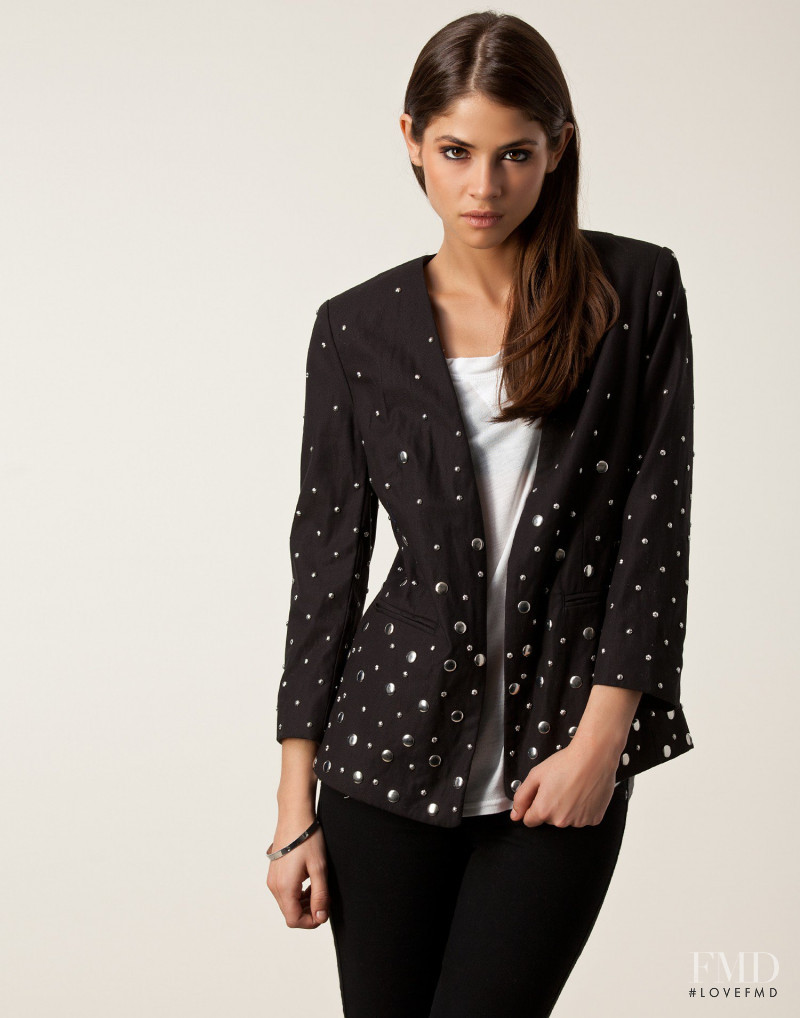 Alba Galocha featured in  the nelly.com Jumpers & Cardigans catalogue for Spring/Summer 2013