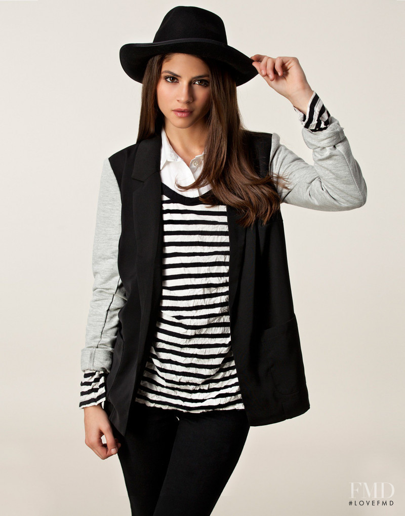 Alba Galocha featured in  the nelly.com Jumpers & Cardigans catalogue for Spring/Summer 2013