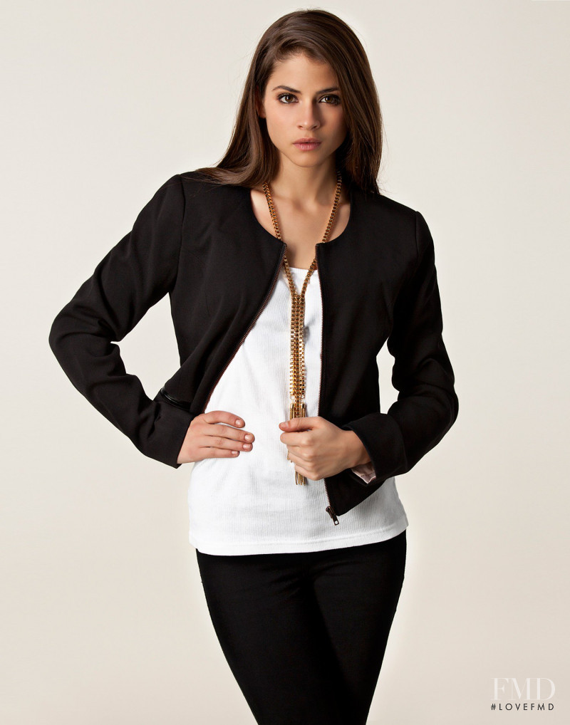 Alba Galocha featured in  the nelly.com Jumpers & Cardigans catalogue for Spring/Summer 2013