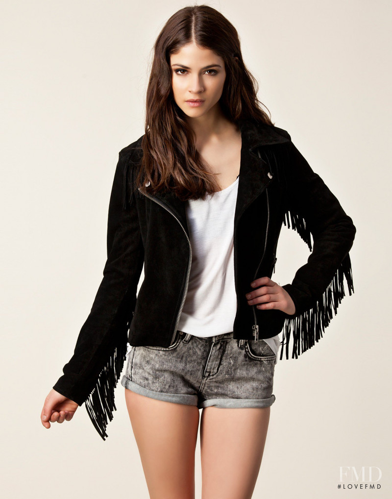 Alba Galocha featured in  the nelly.com Jumpers & Cardigans catalogue for Spring/Summer 2013