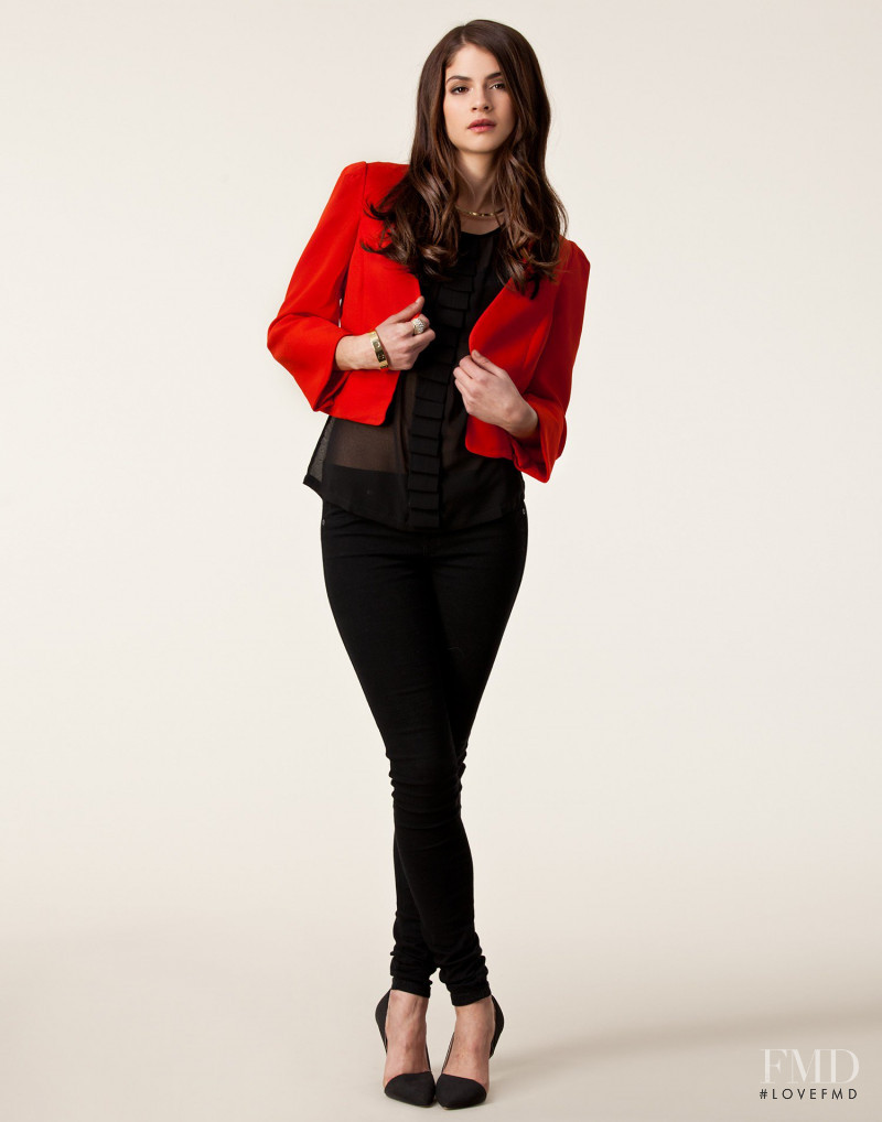 Alba Galocha featured in  the nelly.com Jumpers & Cardigans catalogue for Spring/Summer 2013