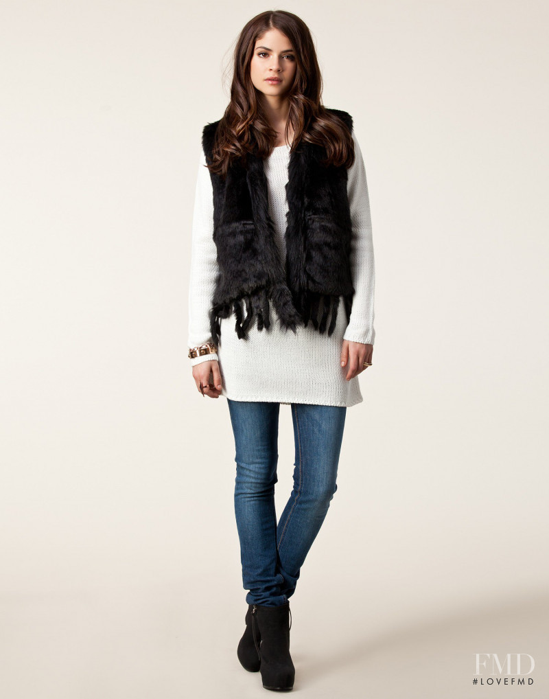 Alba Galocha featured in  the nelly.com Jumpers & Cardigans catalogue for Spring/Summer 2013