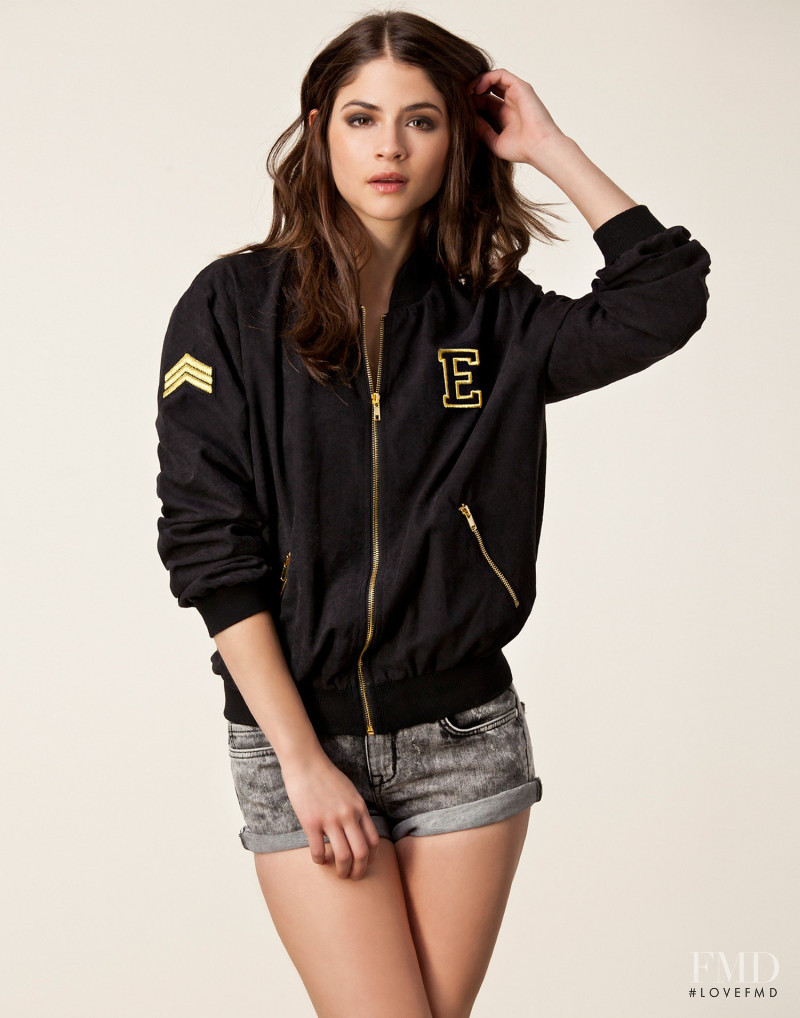Alba Galocha featured in  the nelly.com Jumpers & Cardigans catalogue for Spring/Summer 2013