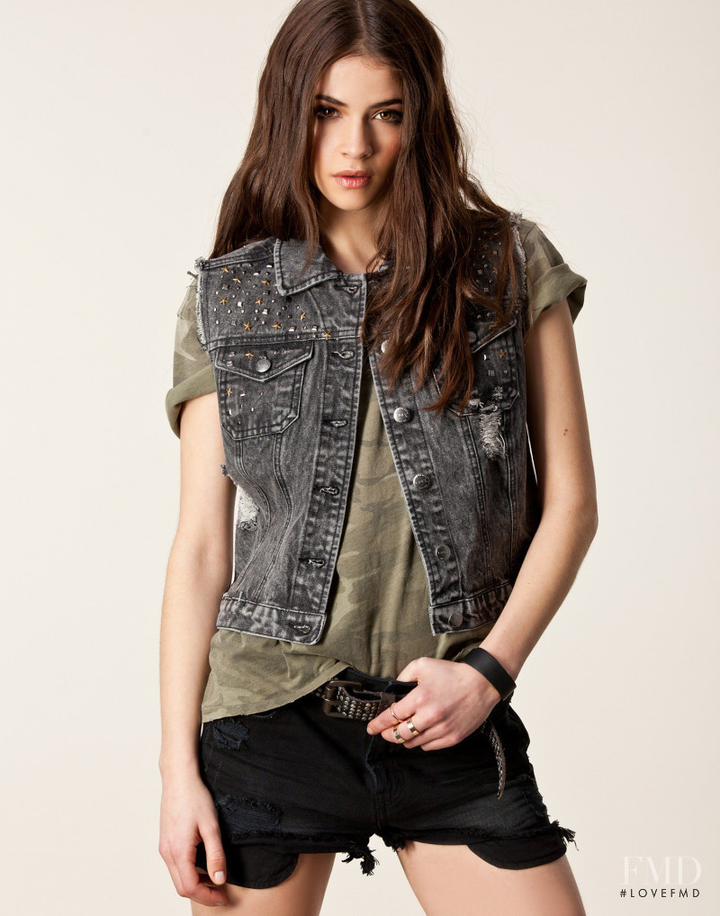 Alba Galocha featured in  the nelly.com Jumpers & Cardigans catalogue for Spring/Summer 2013