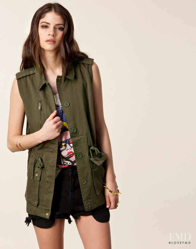 Alba Galocha featured in  the nelly.com Jumpers & Cardigans catalogue for Spring/Summer 2013