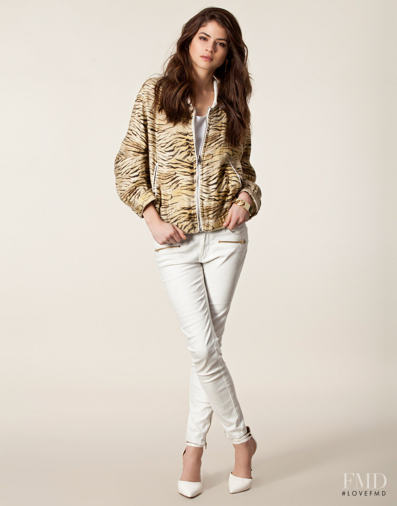 Alba Galocha featured in  the nelly.com Jumpers & Cardigans catalogue for Spring/Summer 2013