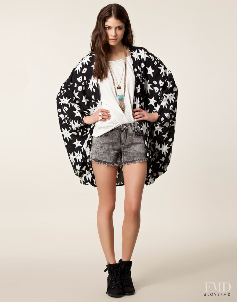 Alba Galocha featured in  the nelly.com Jumpers & Cardigans catalogue for Spring/Summer 2013
