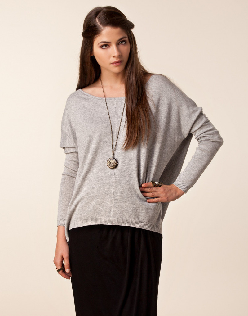 Alba Galocha featured in  the nelly.com Jumpers & Cardigans catalogue for Spring/Summer 2013