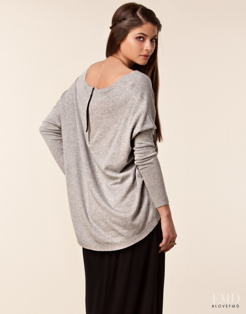 Alba Galocha featured in  the nelly.com Jumpers & Cardigans catalogue for Spring/Summer 2013