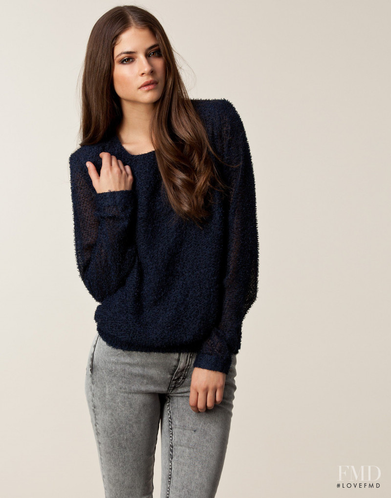 Alba Galocha featured in  the nelly.com Jumpers & Cardigans catalogue for Spring/Summer 2013