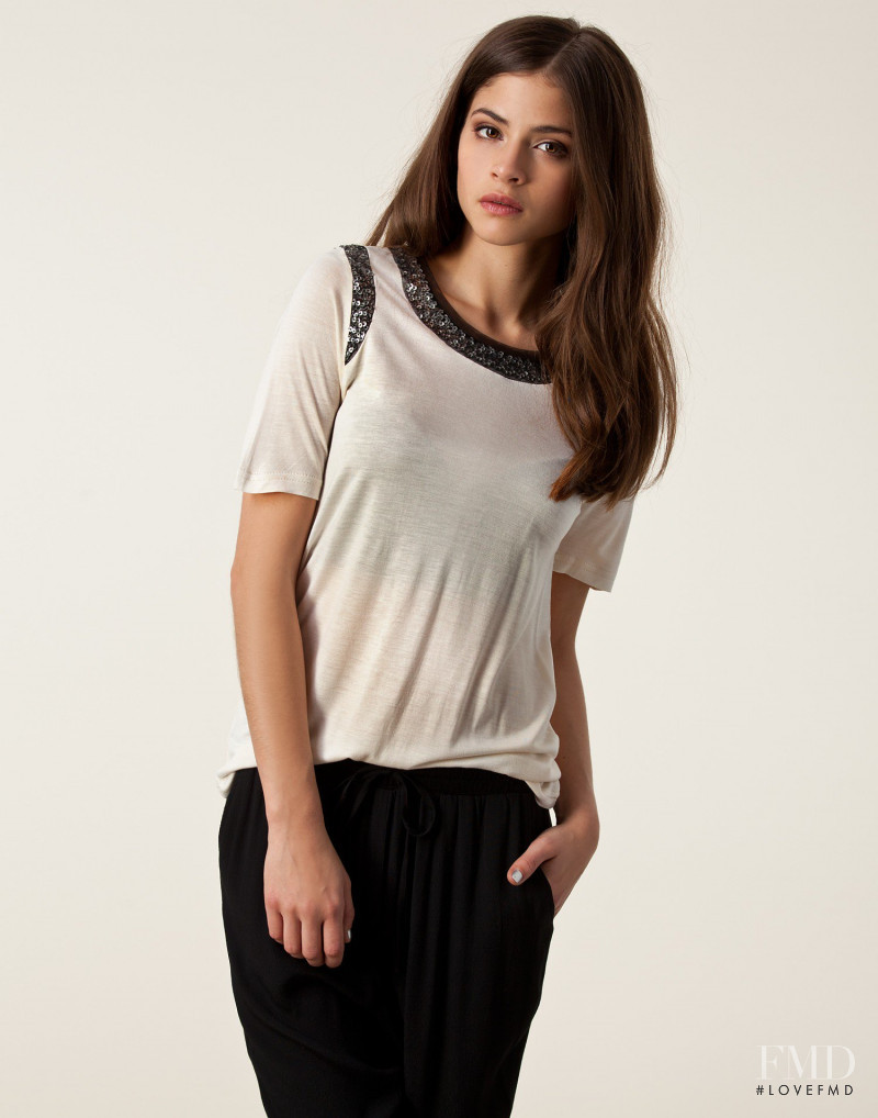 Alba Galocha featured in  the nelly.com Jumpers & Cardigans catalogue for Spring/Summer 2013