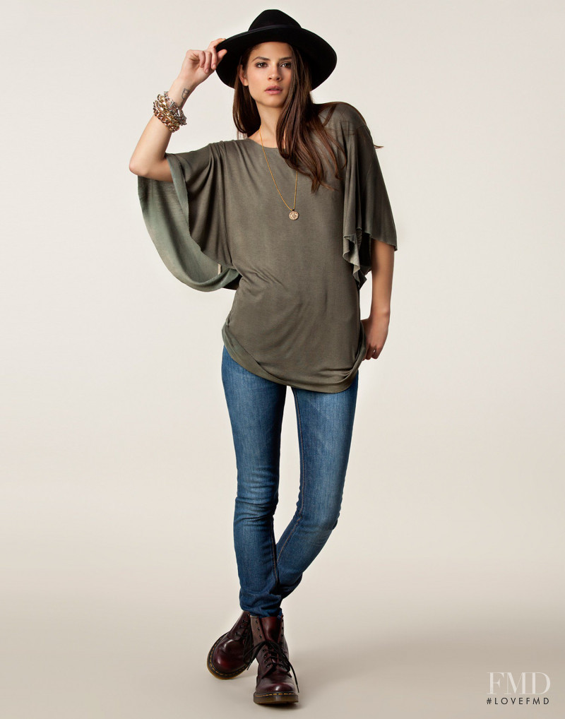 Alba Galocha featured in  the nelly.com Jumpers & Cardigans catalogue for Spring/Summer 2013