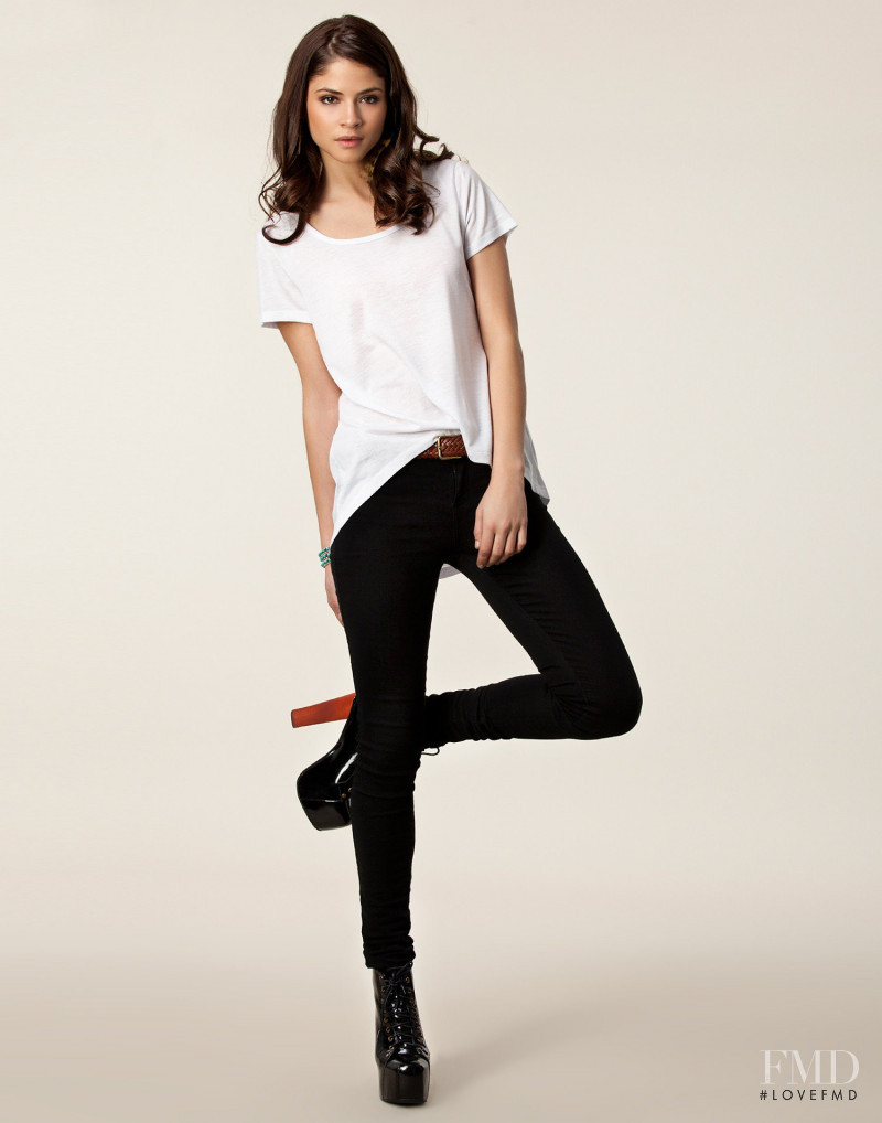 Alba Galocha featured in  the nelly.com Jumpers & Cardigans catalogue for Spring/Summer 2013