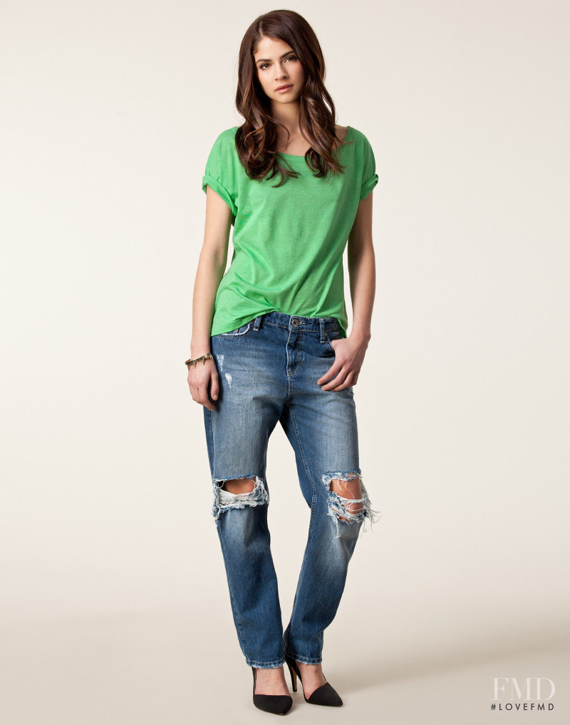 Alba Galocha featured in  the nelly.com Jumpers & Cardigans catalogue for Spring/Summer 2013