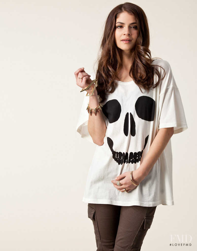 Alba Galocha featured in  the nelly.com Jumpers & Cardigans catalogue for Spring/Summer 2013