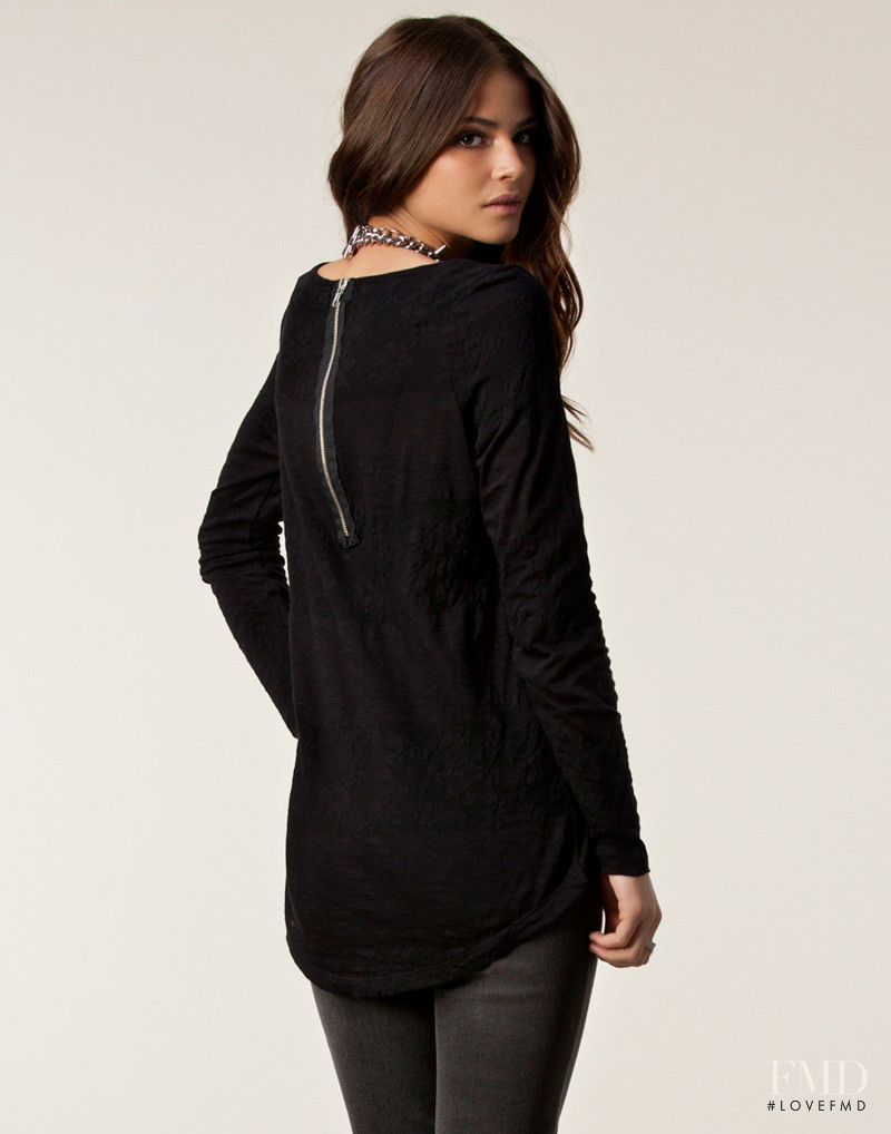 Alba Galocha featured in  the nelly.com Jumpers & Cardigans catalogue for Spring/Summer 2013