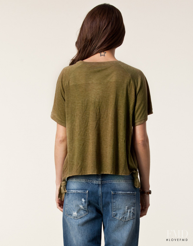 Alba Galocha featured in  the nelly.com Jumpers & Cardigans catalogue for Spring/Summer 2013