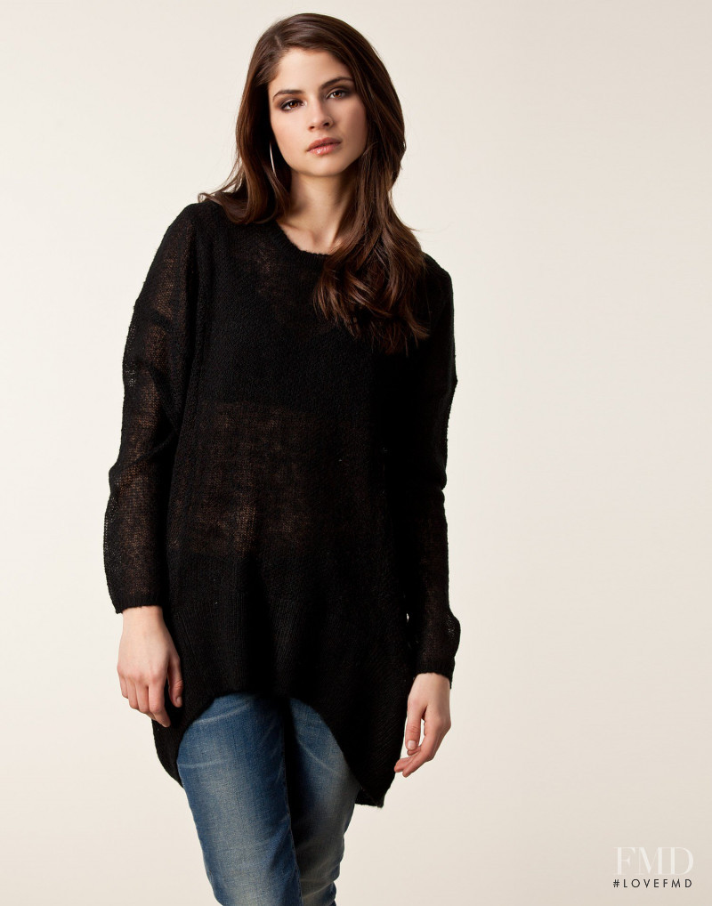 Alba Galocha featured in  the nelly.com Jumpers & Cardigans catalogue for Spring/Summer 2013