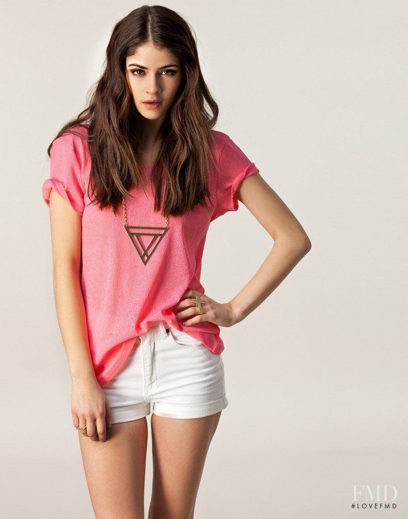 Alba Galocha featured in  the nelly.com Jumpers & Cardigans catalogue for Spring/Summer 2013