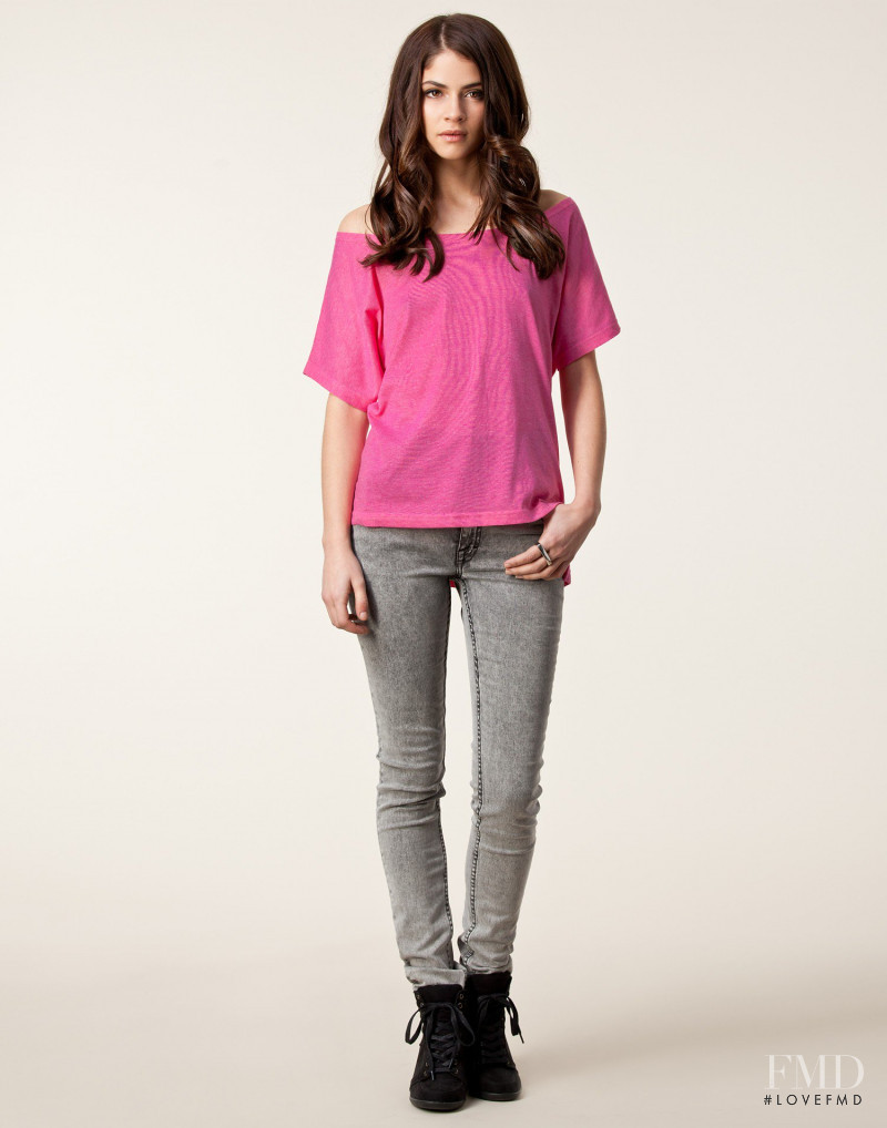 Alba Galocha featured in  the nelly.com Jumpers & Cardigans catalogue for Spring/Summer 2013