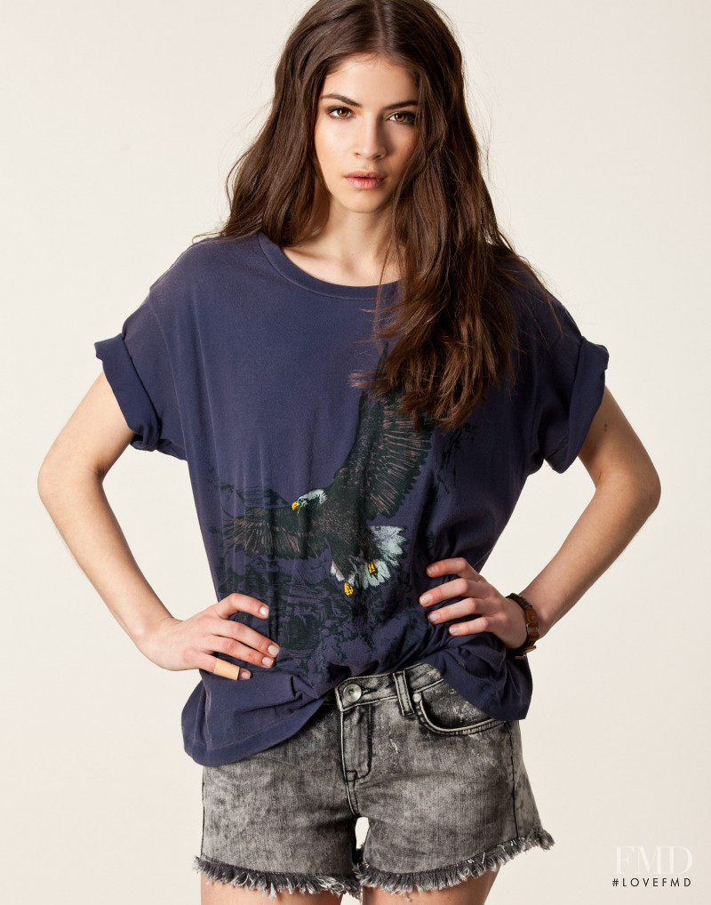 Alba Galocha featured in  the nelly.com Jumpers & Cardigans catalogue for Spring/Summer 2013