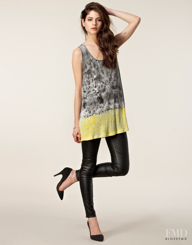 Alba Galocha featured in  the nelly.com Jumpers & Cardigans catalogue for Spring/Summer 2013