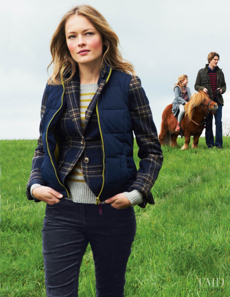 Olga Maliouk featured in  the Boden catalogue for Winter 2012