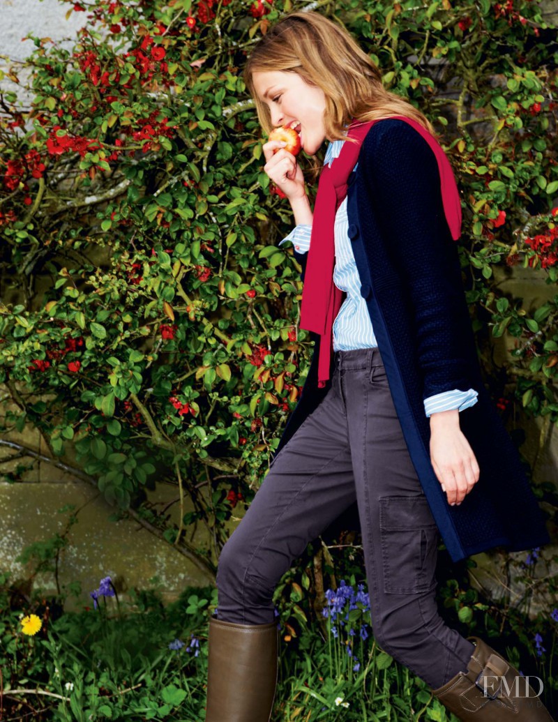 Olga Maliouk featured in  the Boden catalogue for Winter 2012