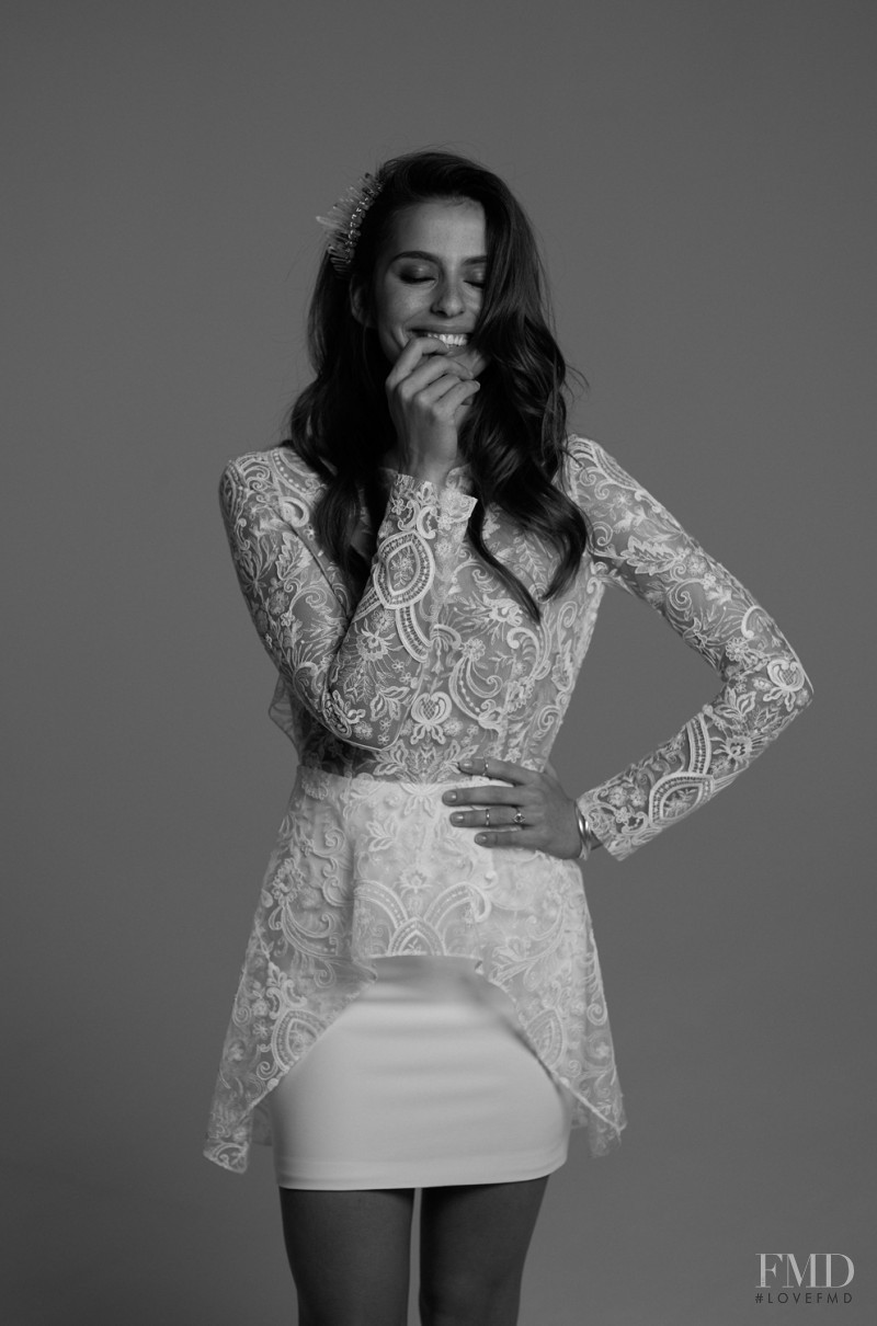 Alicia Medina featured in  the Rime Arodaky lookbook for Spring/Summer 2017