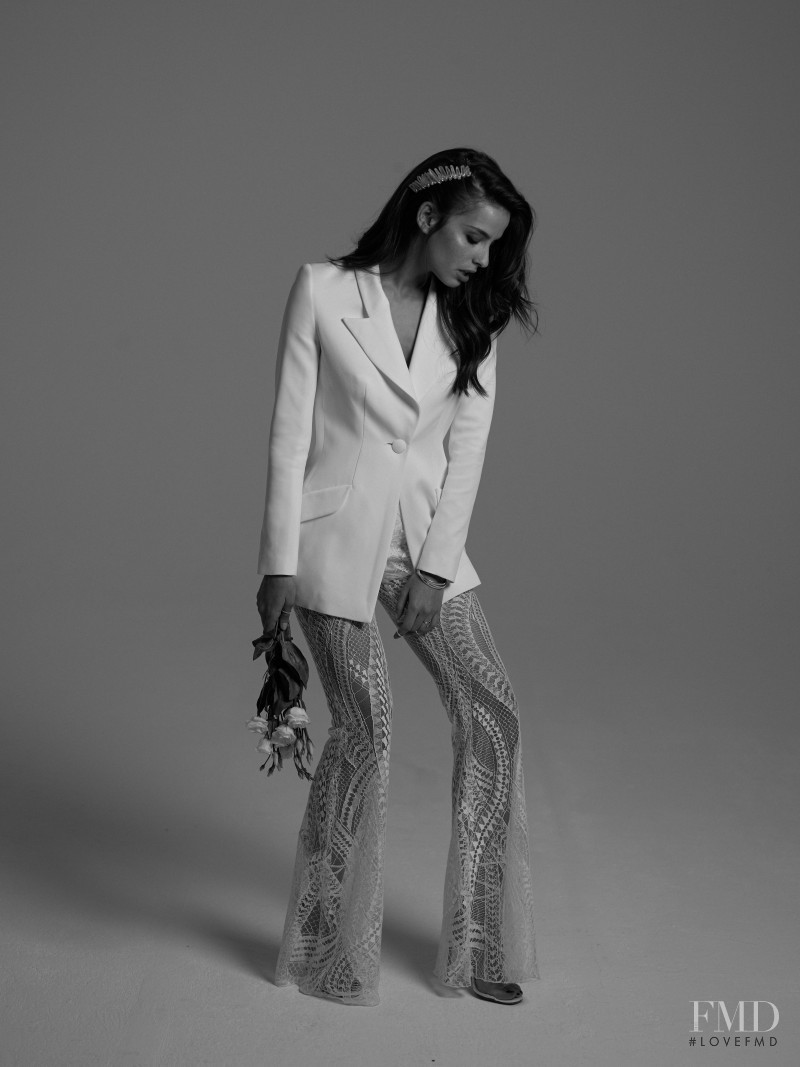 Alicia Medina featured in  the Rime Arodaky lookbook for Spring/Summer 2017