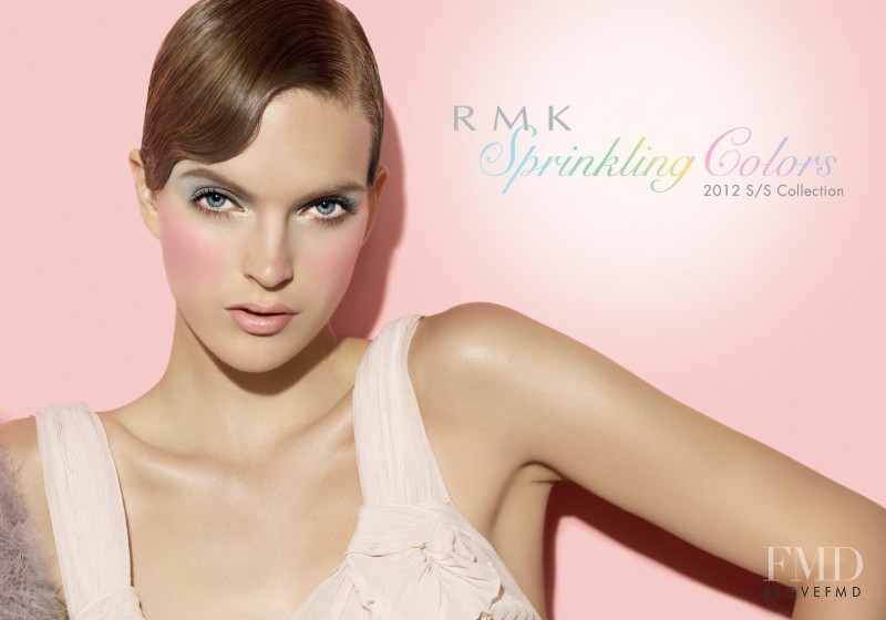Mirte Maas featured in  the RMK advertisement for Spring/Summer 2012