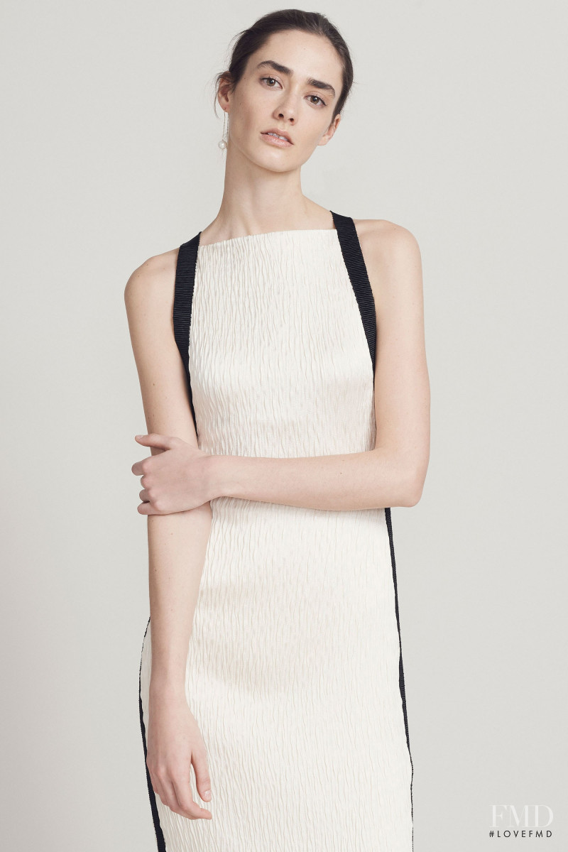 Amanda Googe featured in  the Jason Wu lookbook for Pre-Fall 2017