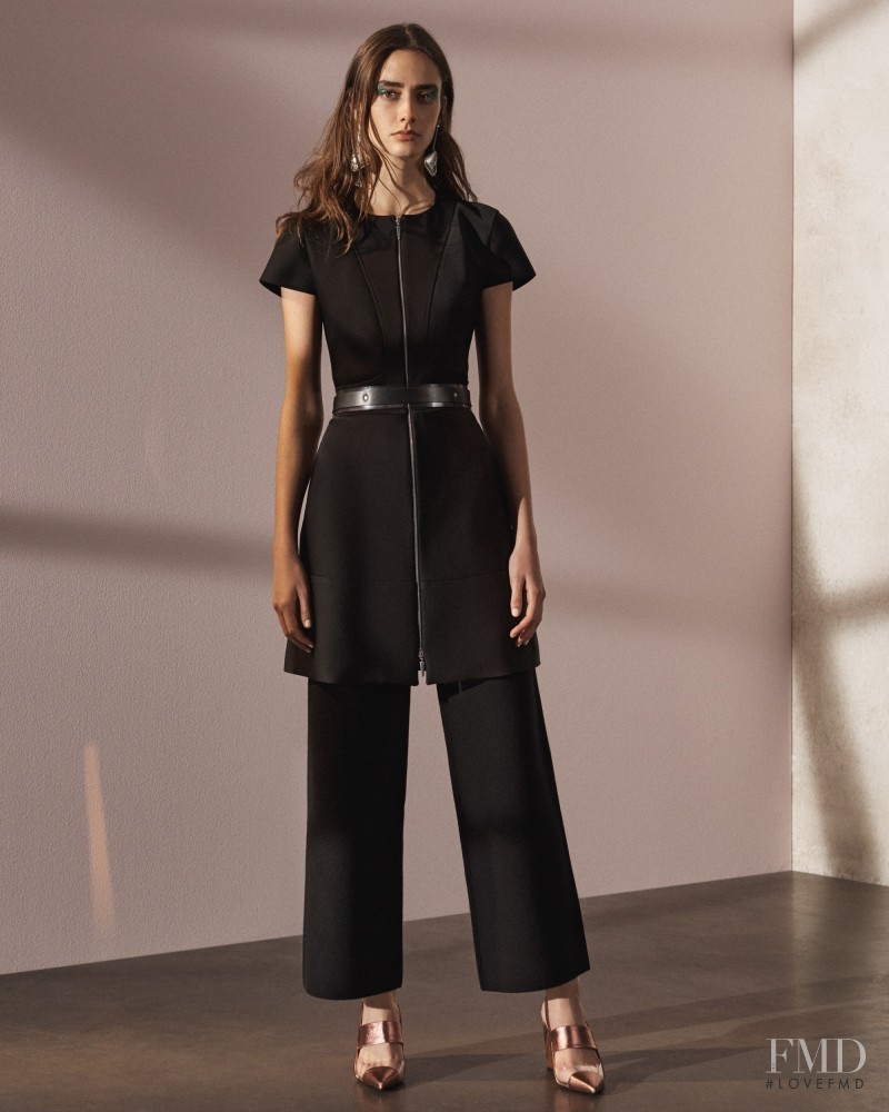 Amanda Googe featured in  the Prabal Gurung lookbook for Pre-Fall 2017