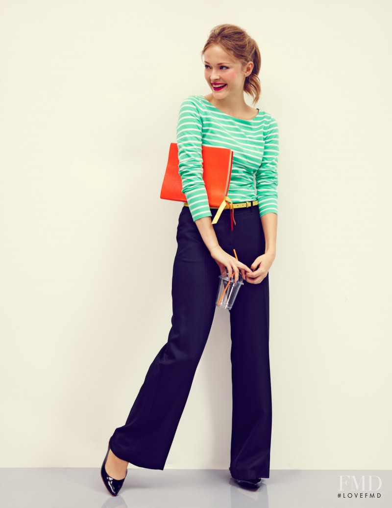 Olga Maliouk featured in  the Boden catalogue for Summer 2013