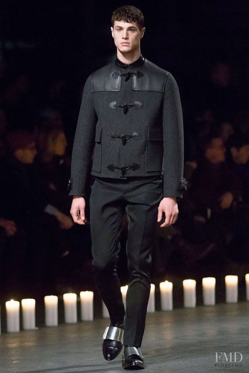 Andy Walters featured in  the Givenchy fashion show for Autumn/Winter 2013