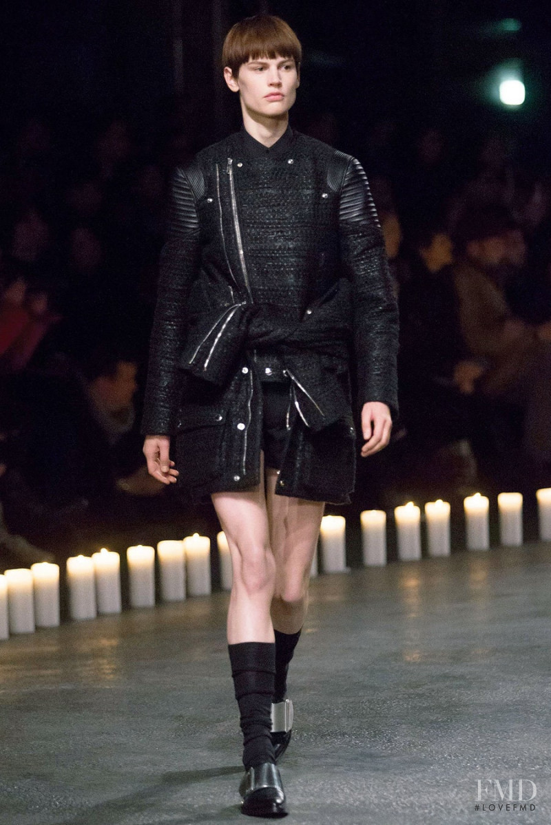 Saskia de Brauw featured in  the Givenchy fashion show for Autumn/Winter 2013