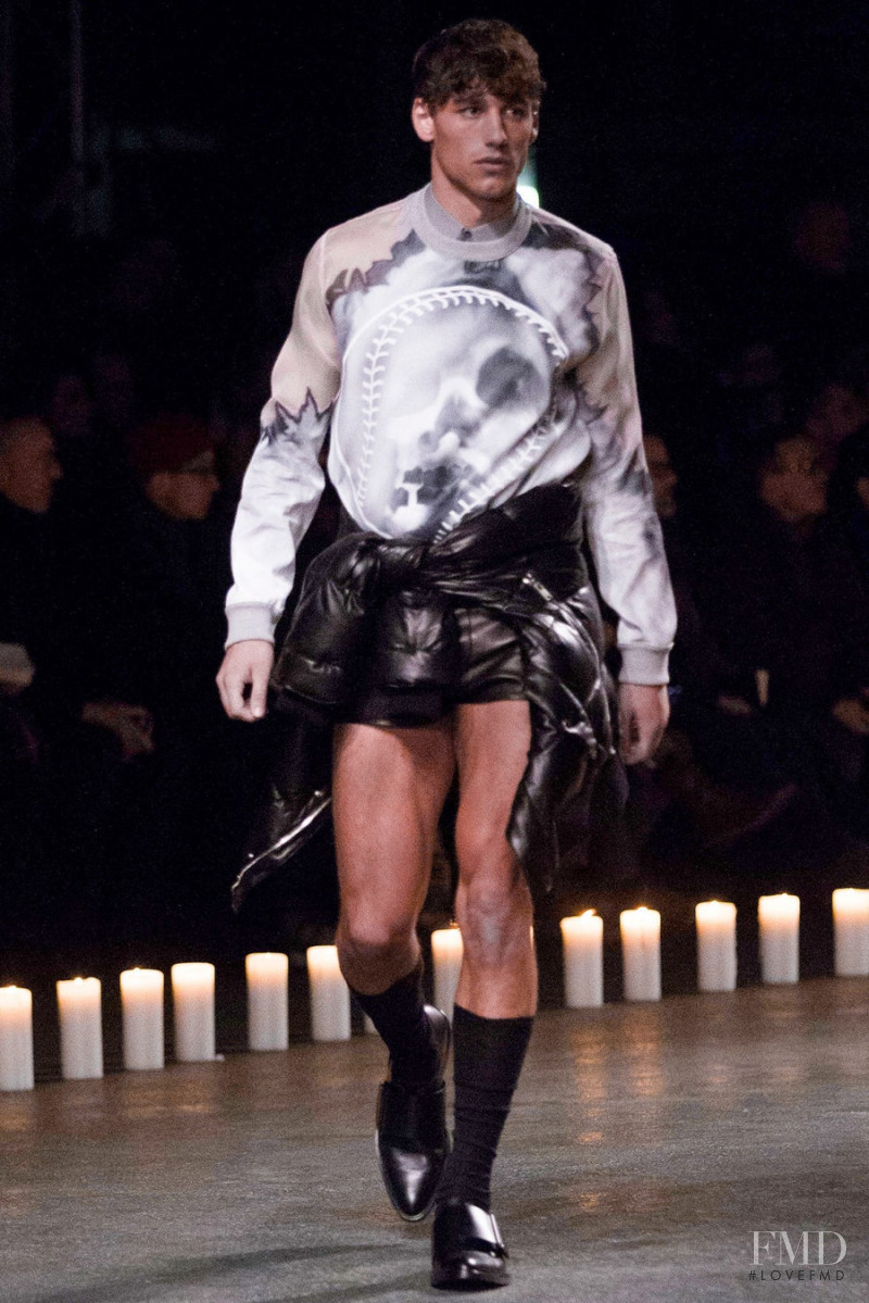 Mariano Ontañon featured in  the Givenchy fashion show for Autumn/Winter 2013