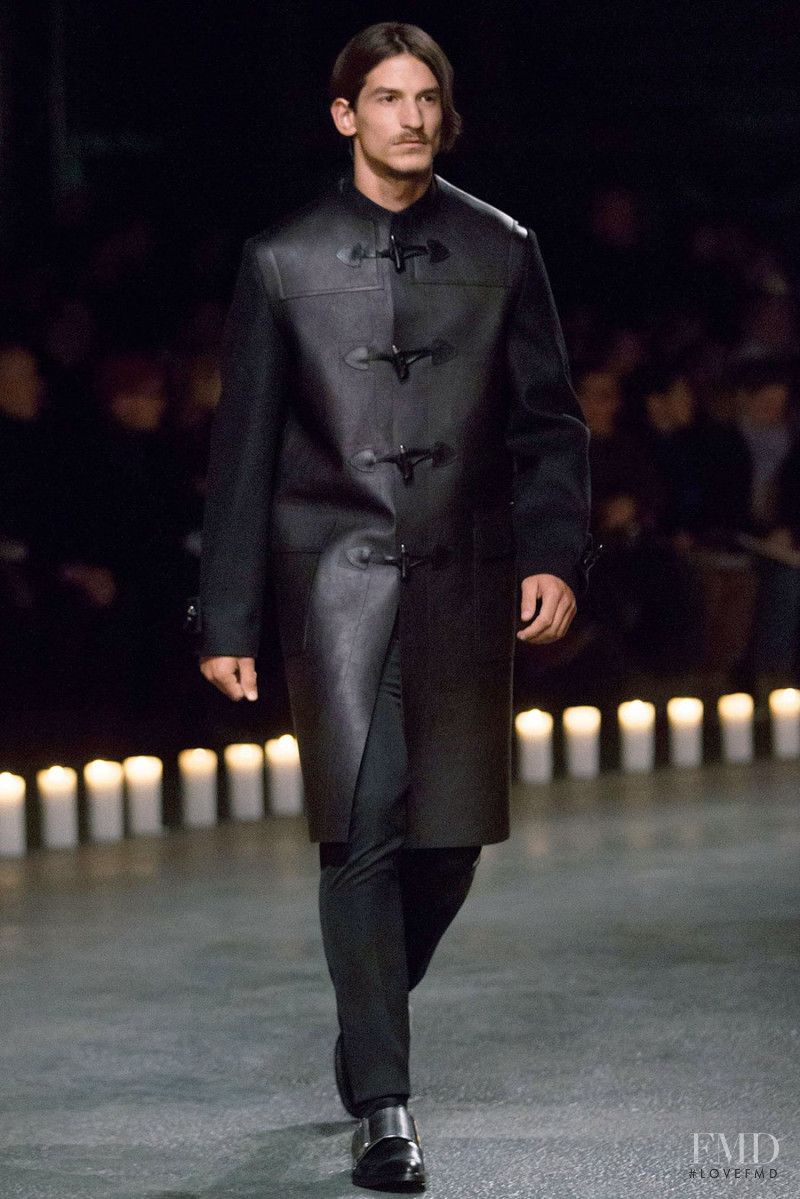 Jarrod Scott featured in  the Givenchy fashion show for Autumn/Winter 2013