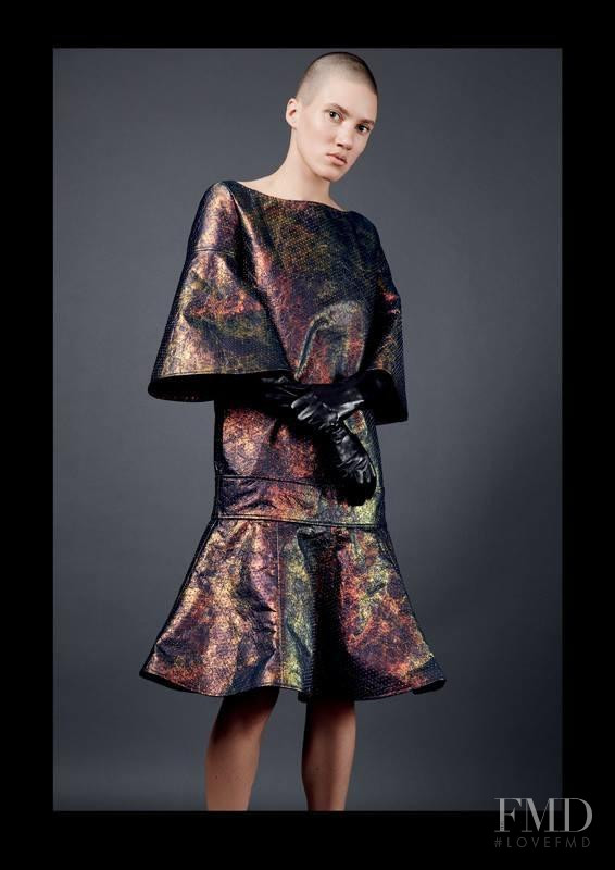 Tamy Glauser featured in  the Kilian Kerner advertisement for Autumn/Winter 2014