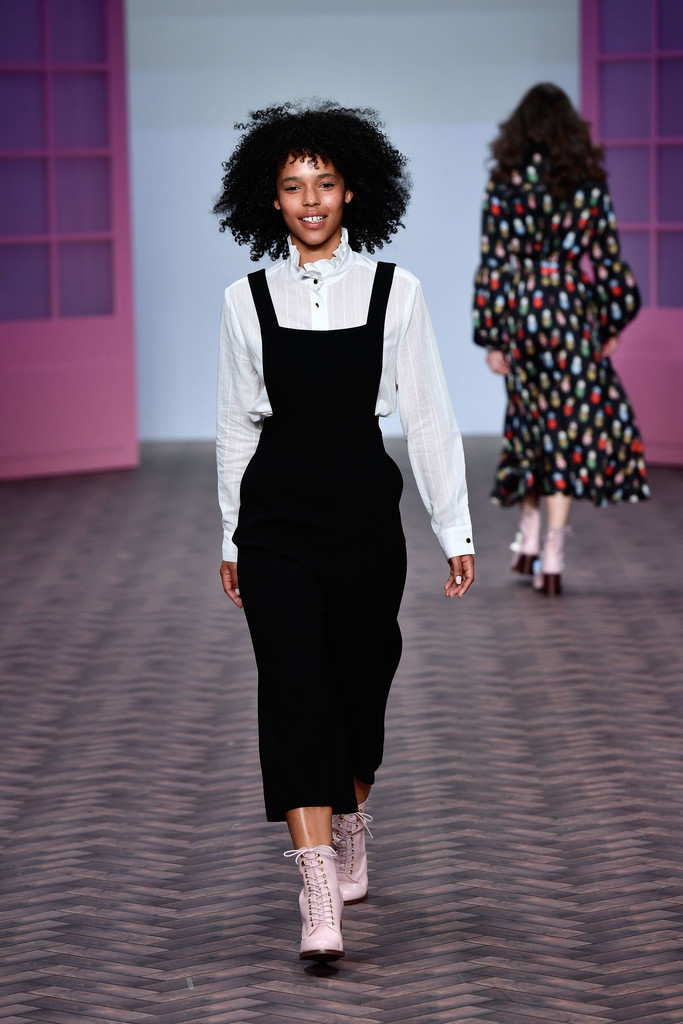 Ruby Campbell featured in  the MacGraw fashion show for Resort 2017