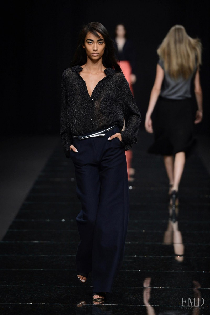 Anais Mali featured in  the Anteprima fashion show for Spring/Summer 2013
