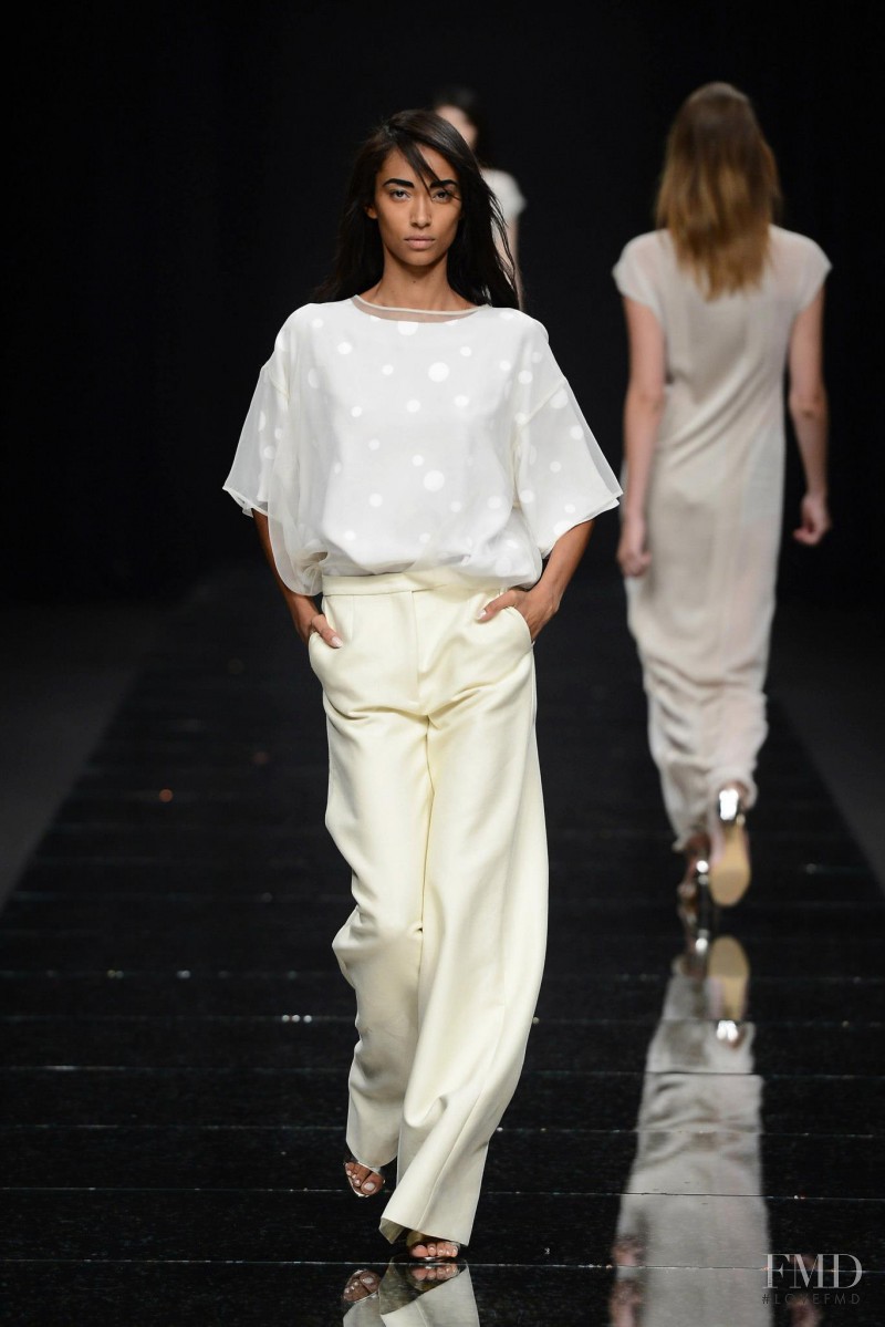 Anais Mali featured in  the Anteprima fashion show for Spring/Summer 2013