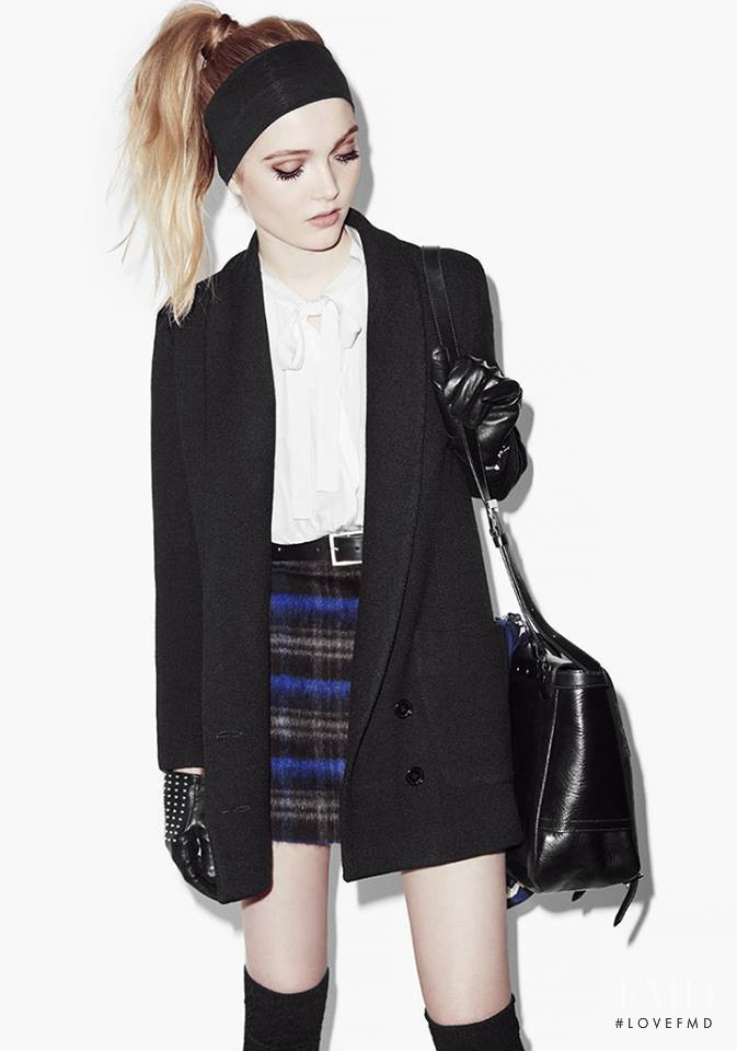 May Bell featured in  the The Kooples lookbook for Autumn/Winter 2015