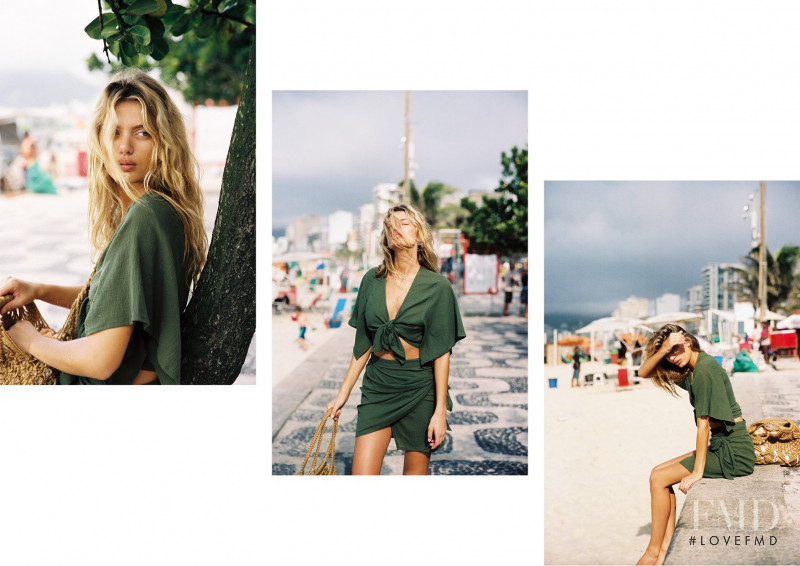 Bregje Heinen featured in  the Faithfull The Brand The girl from Ipanema lookbook for Summer 2017