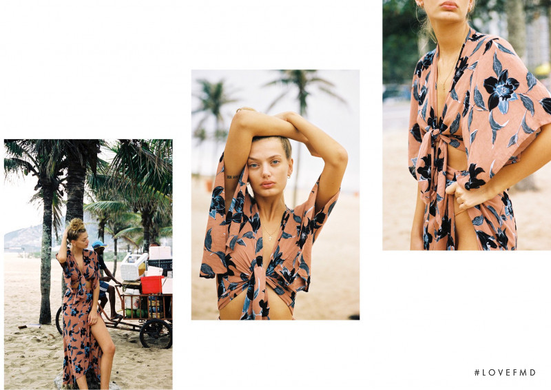 Bregje Heinen featured in  the Faithfull The Brand The girl from Ipanema lookbook for Summer 2017