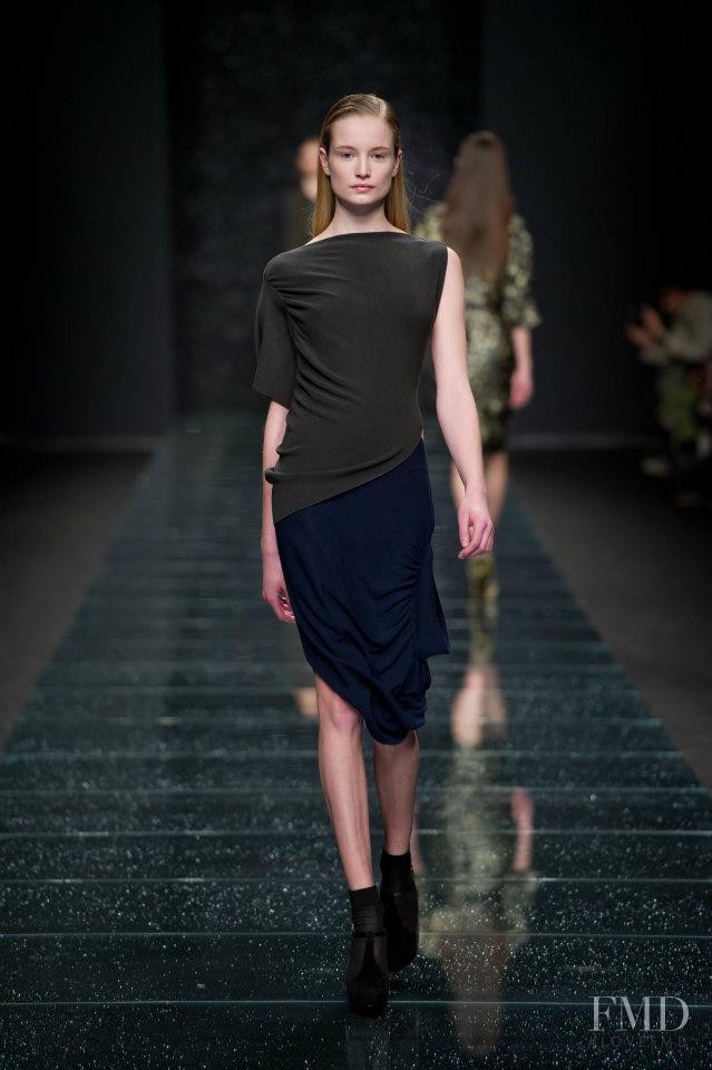 Maud Welzen featured in  the Anteprima fashion show for Autumn/Winter 2012
