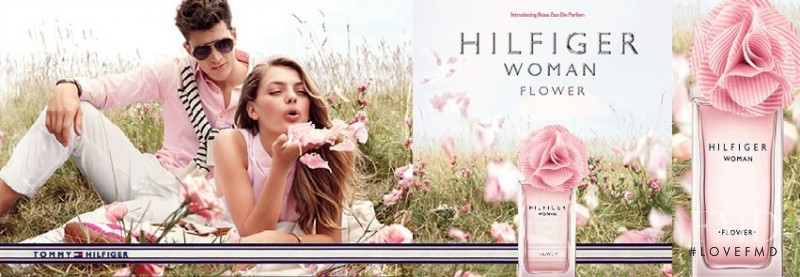 Bregje Heinen featured in  the Tommy Hilfiger Fragrances Flower Violet Fragrance  advertisement for Spring/Summer 2014