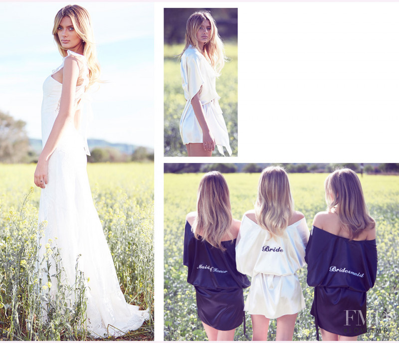 Bregje Heinen featured in  the REVOLVE A Bride\'s Guide lookbook for Spring/Summer 2015